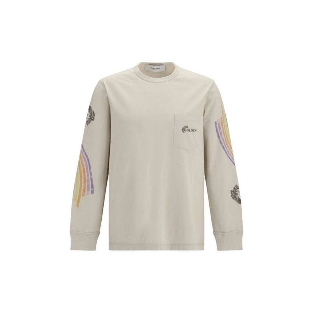 Golden Goose Beige Cotton Men's Sweatshirt